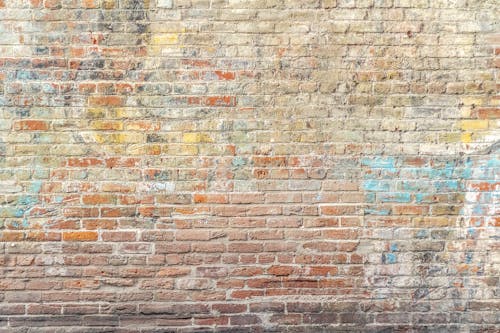 Free Closeup Photo of Brown Brick Wall Stock Photo