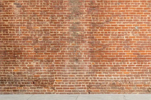 Mur De Briques Marron