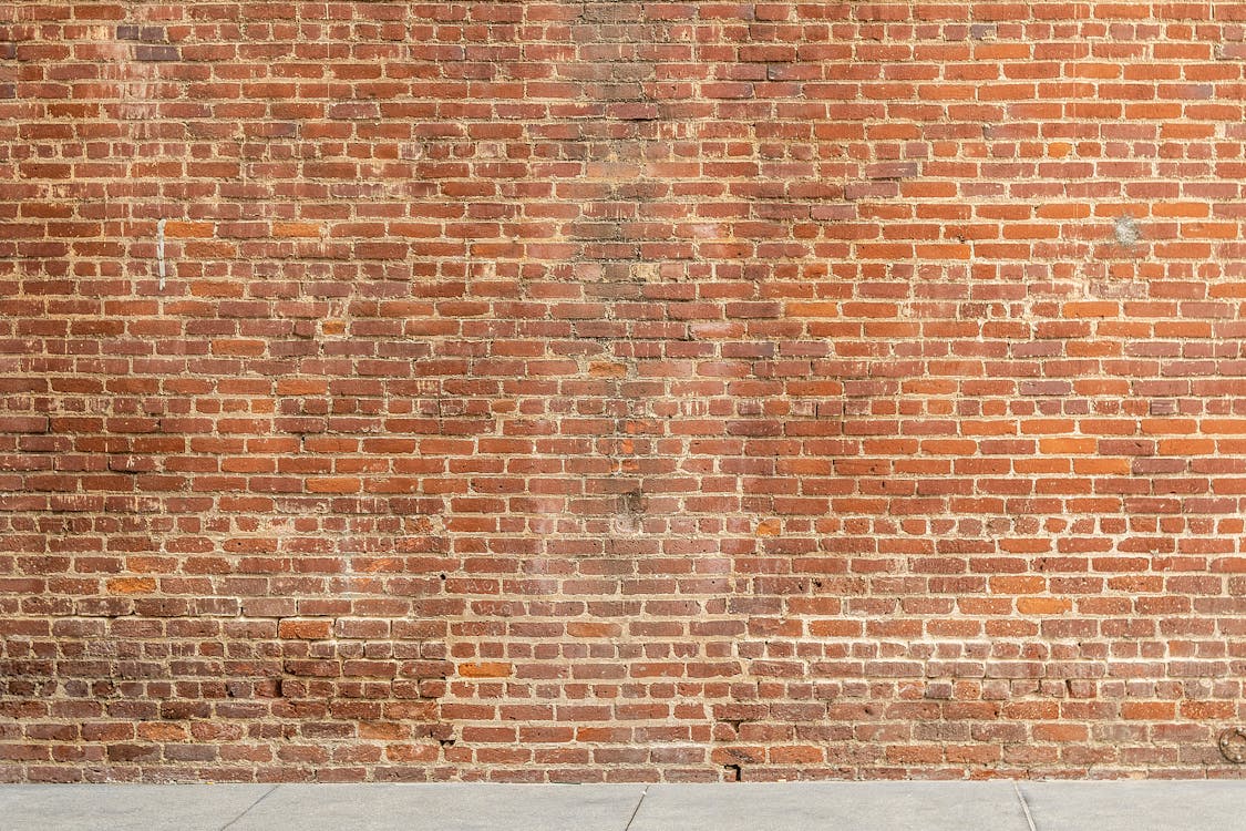 Free Brown Brick Wall Stock Photo