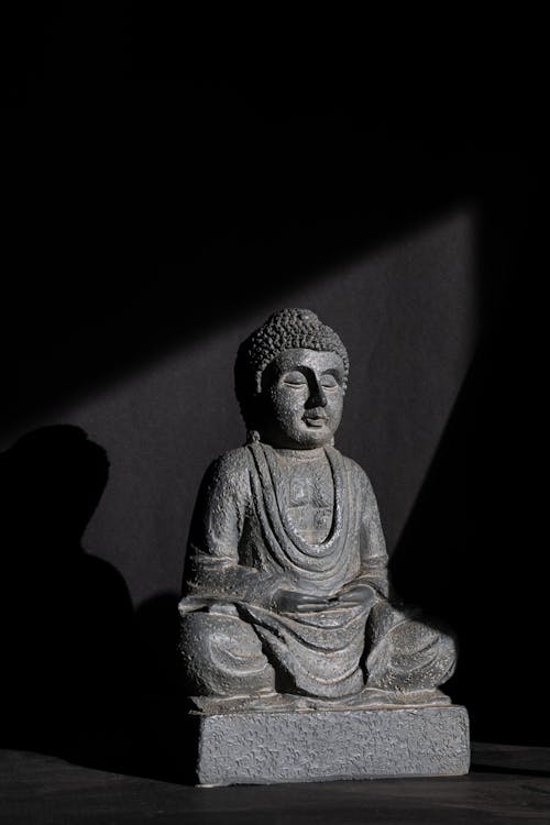 Photos gratuites de bouddha, méditer, sculpture