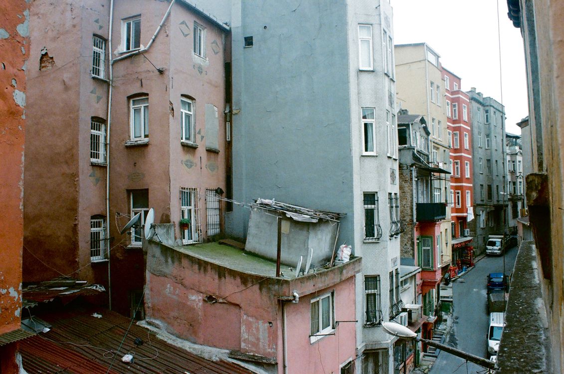 Broken Residential Buildings in City · Free Stock Photo