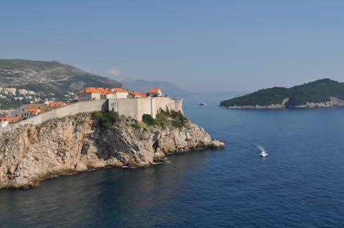 Gratis arkivbilde med byene, dronebilde, dubrovnik