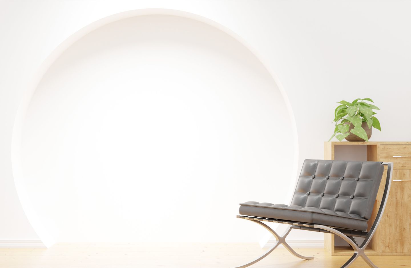 Minimalist luxury interior styling by Decorlane