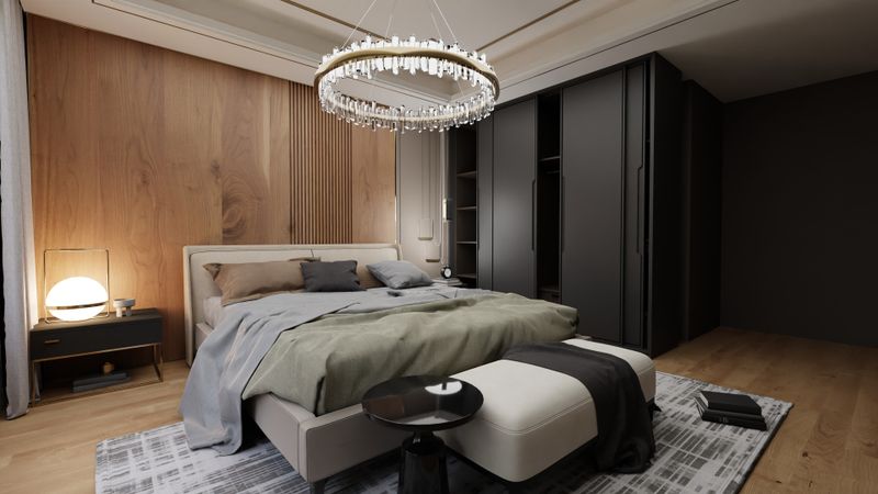 Concealed Architectural Features Bed Panel