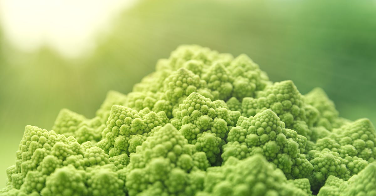 How to store cut cauliflower florets