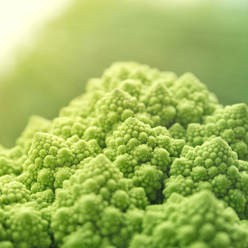 Za'atar Roasted Cauliflower Romanesco Rice