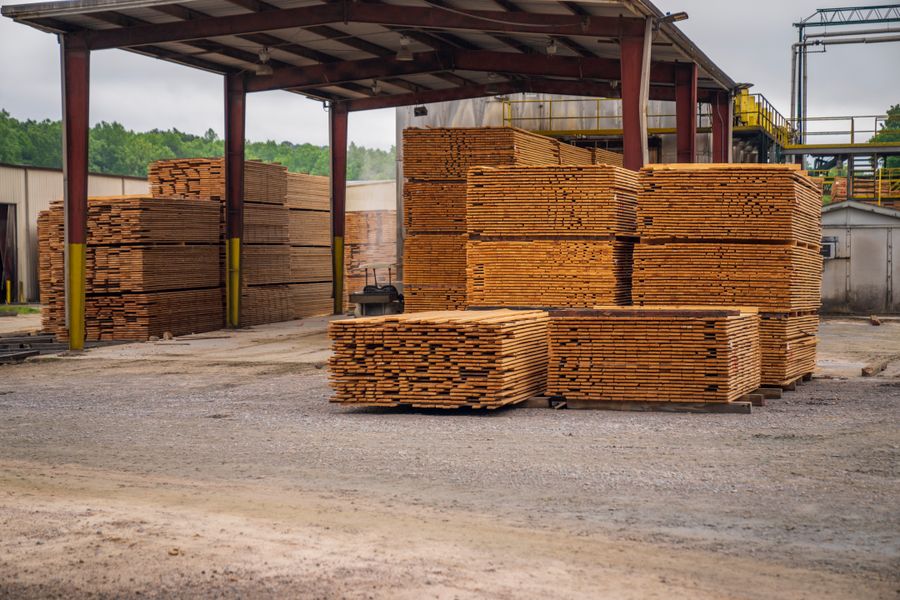 Pinewood yard