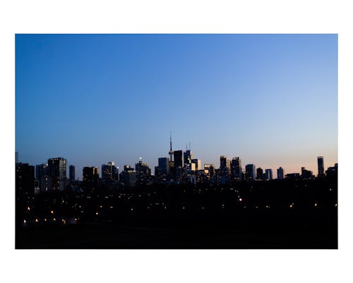 Immagine gratuita di Toronto, tramonto