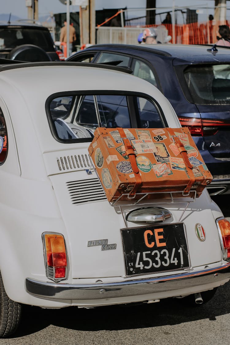 Photo Of White Fiat Car