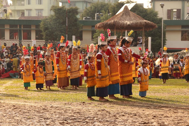 Performers During Festival