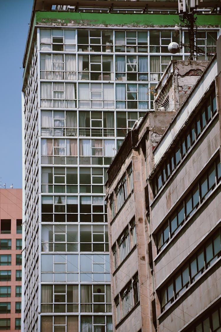 Abandoned Old Apartment Buildings