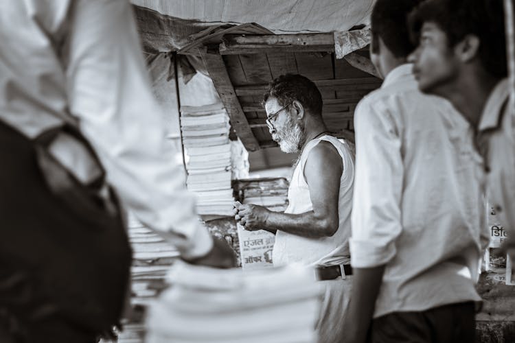 Men In Market