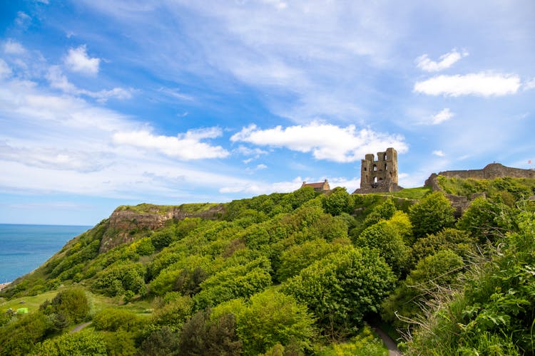 Scarborough Medieval Royal Castle In England