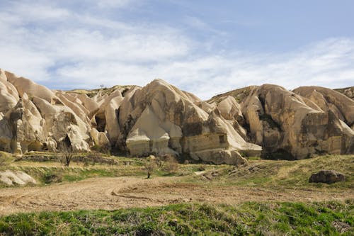 Fotobanka s bezplatnými fotkami na tému cappadocia, geologické formácie, hory
