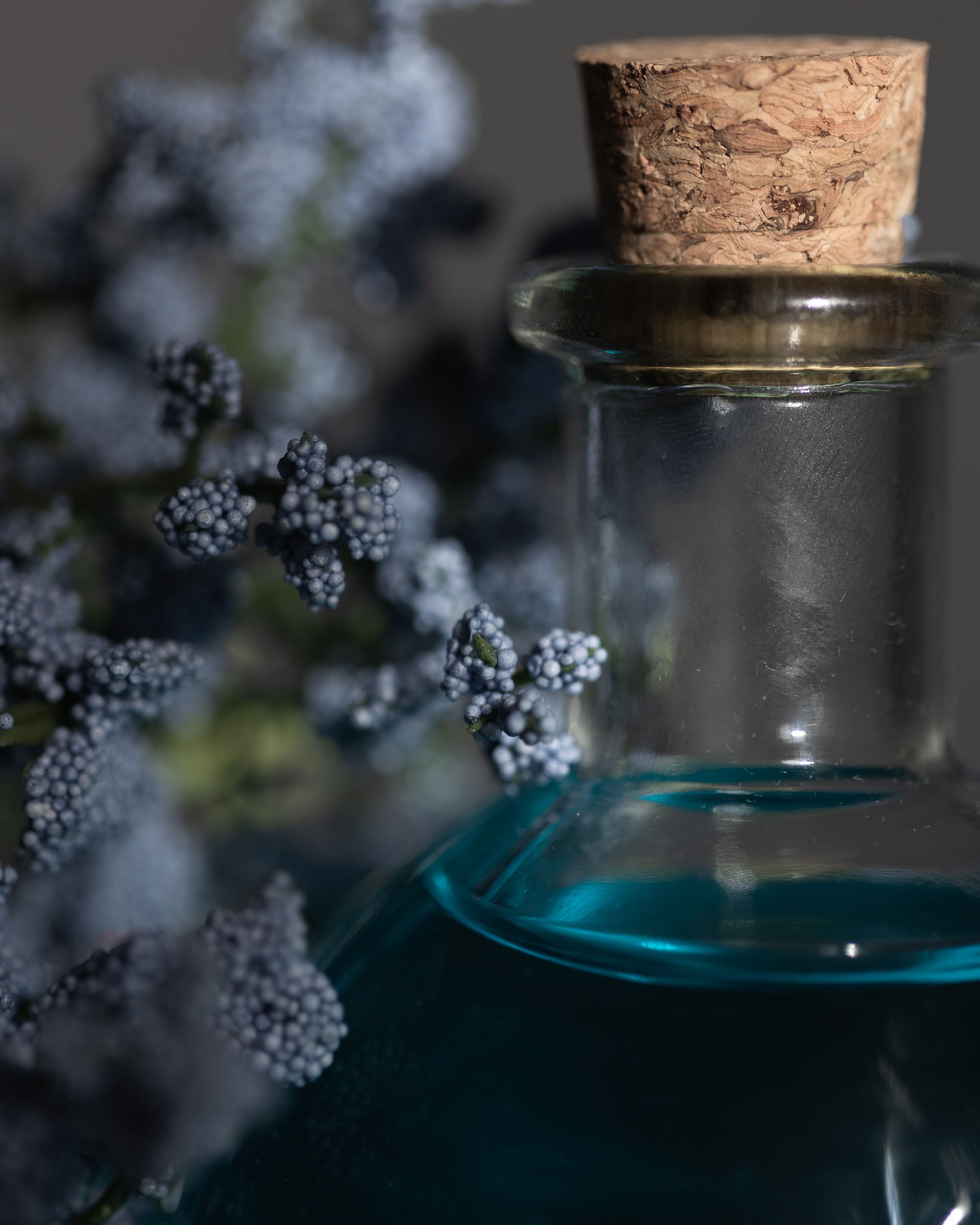 Free Bottle with Cork Stock Photo