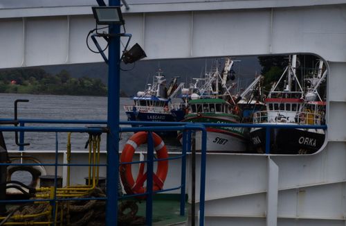 Free stock photo of big river, boat, cloudy Stock Photo