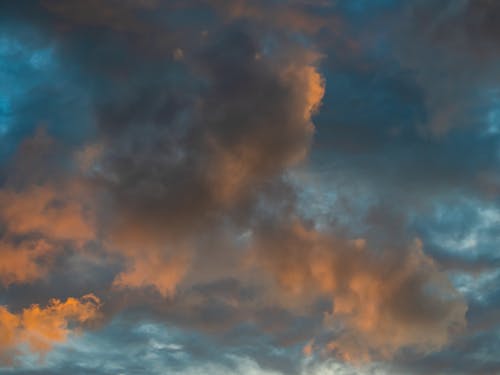 Cloudy Sky during Sunset