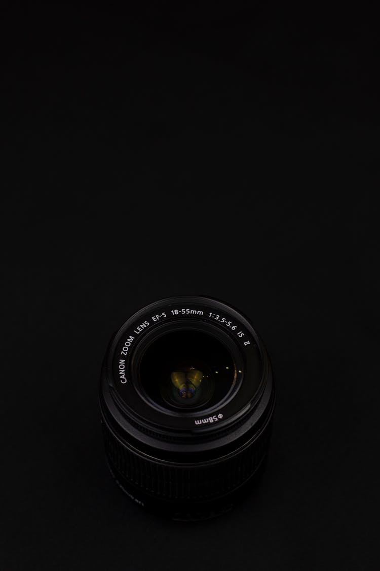 Close Up Of Camera Lens