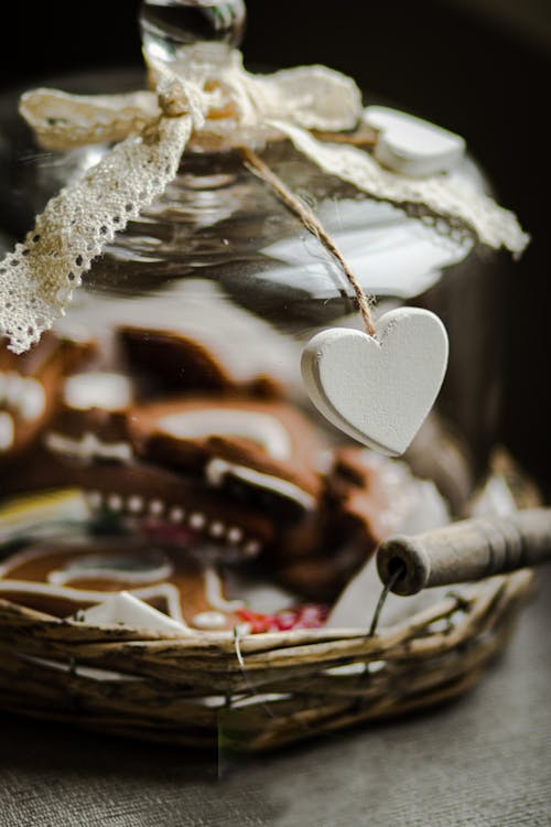 Close Up Shot of a Glass Jar