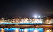 Hastings and St. Leonards on Sea at night