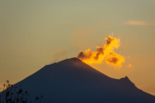 Foto stok gratis atardecer, fotografi lanskap, gunung berapi