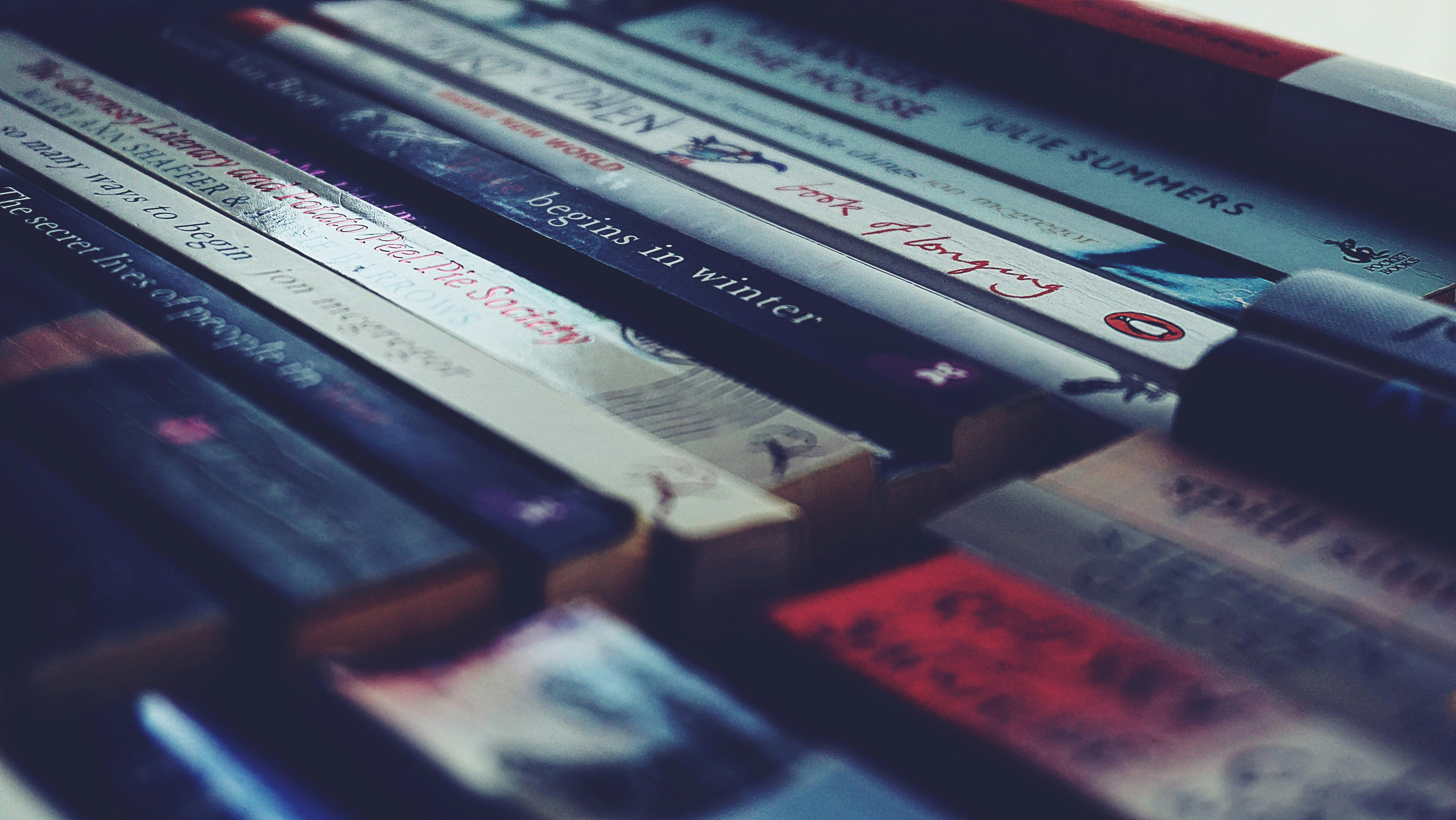 Book Lot · Free Stock Photo