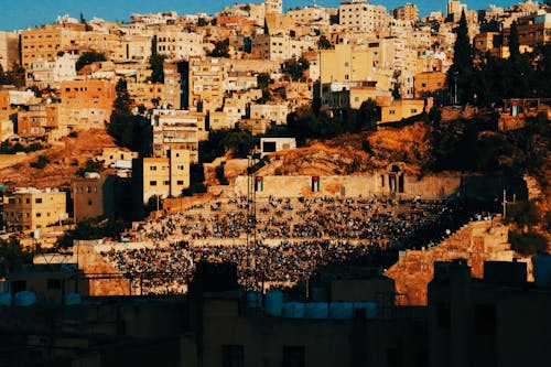 Gratis stockfoto met amfitheater, amman, attractie