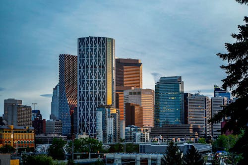 High Rise Buildings in Calgary, Canada