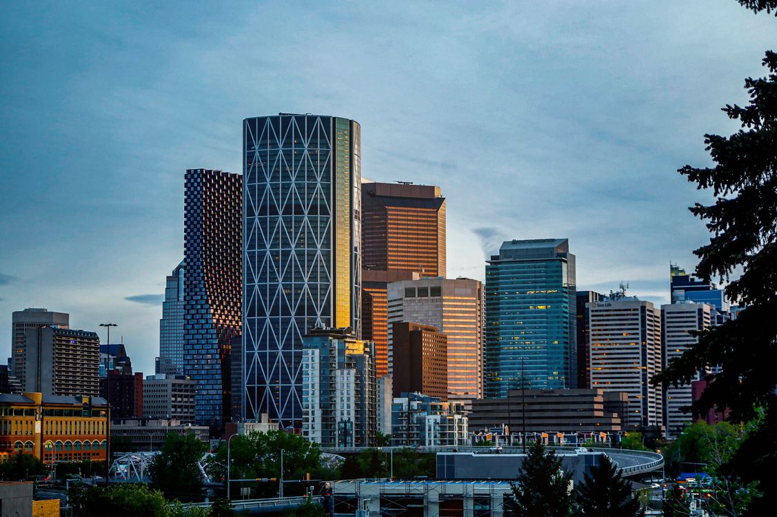 Canadian High Rise High Rise Buildings in Calgary, Canada · Free Stock Photo