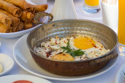 Fotos de stock gratuitas de huevo, sartén tradicional