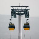 White and Black Metal Tower