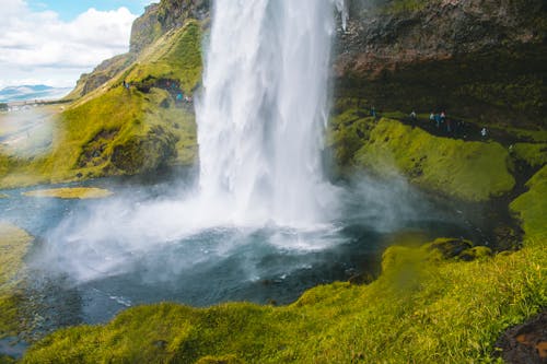 Still Life Photo of Waterfalls