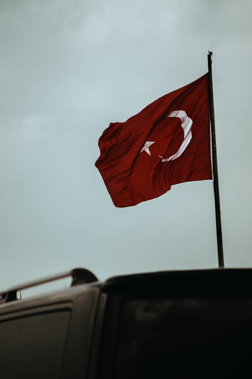 Foto d'estoc gratuïta de bandera, bandera de gall dindi, bandera nacional