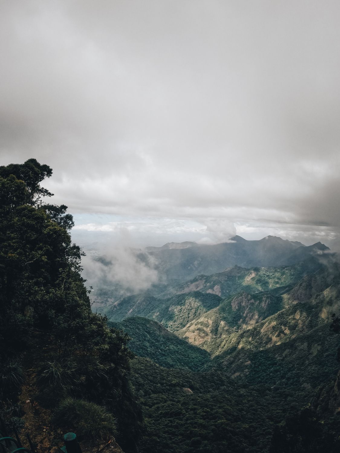 Green Trees on Mountain Under Cloudy Sky · Free Stock Photo