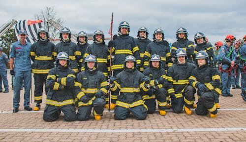 Group Photo of Firefighters 