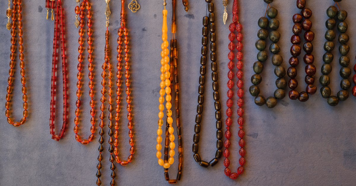 How to make a string rosary with beads