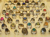 Assorted Rings in Close-up Photography