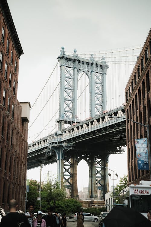 Kostenloses Stock Foto zu brooklyn, brücke, hängebrücke