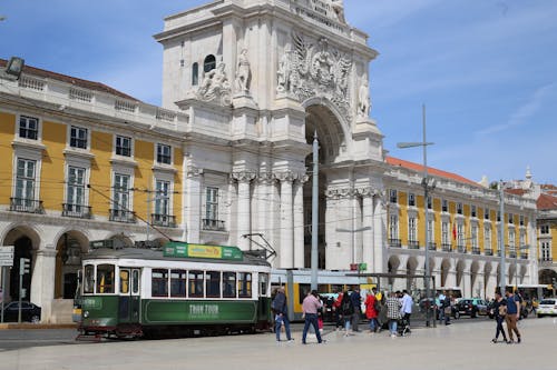 Praca do Comercio Plaza in Lisbon, Portugal