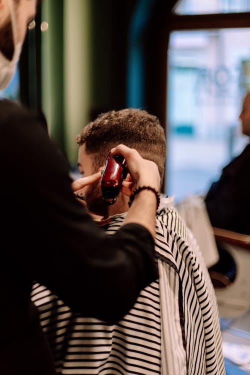 Gratis arkivbilde med Barberhøvel, hår styling, hårklipp