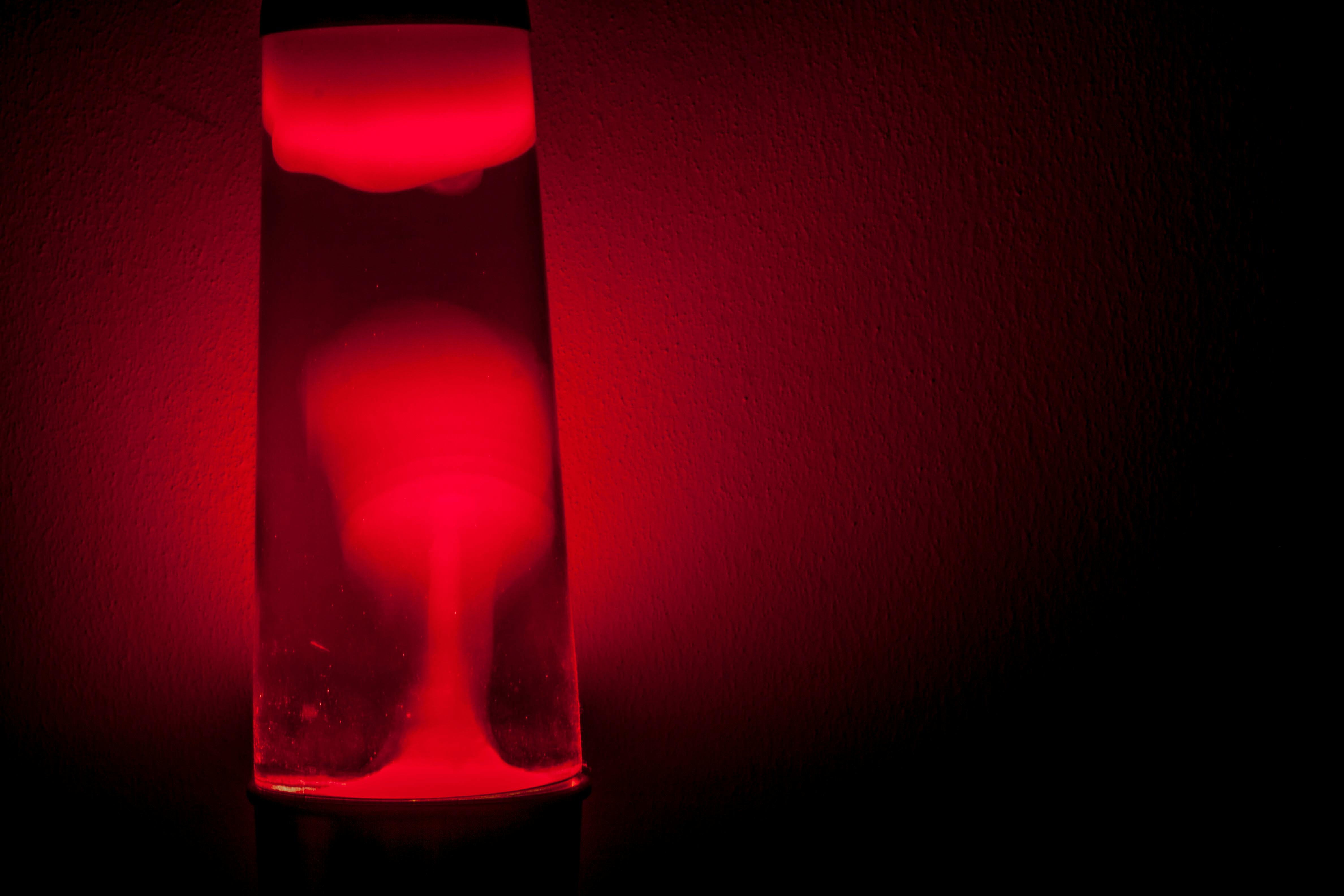 Free stock photo of lava lamp, light, longexposure