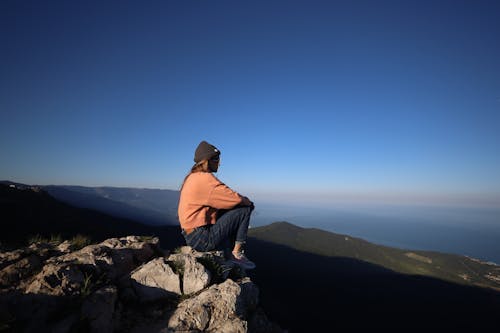 Безкоштовне стокове фото на тему «авантюрист, альпініст, блакитне небо»