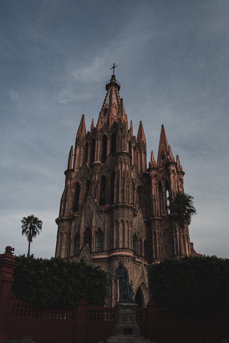 Neo-gothic Church In San Miguel De Allende, Mexico 