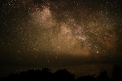Free Stunning view of the Milky Way galaxy filled with stars and cosmic beauty. Stock Photo