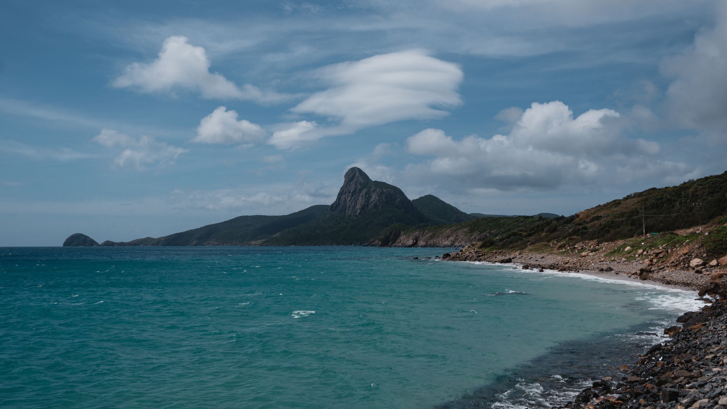 Experience the tranquil beauty of the seascape and mountain at Ba Ria - Vung Tau, Vietnam.