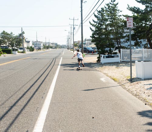 Free stock photo of activity, adventure, bike lane