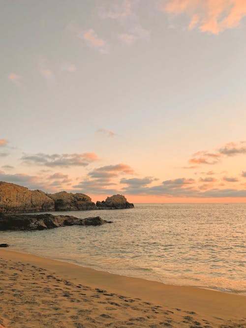 The Golden Hour at the Beach 