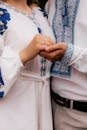 Close up of a Couple Holding Hands