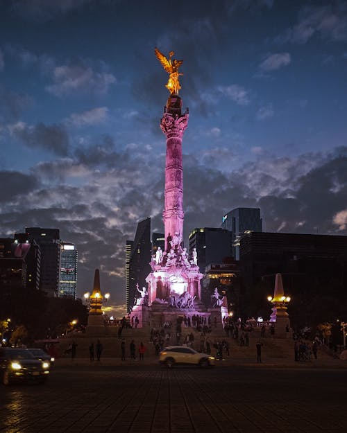 Foto profissional grátis de anjo da independência, arquitetura, cidade