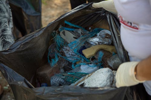 Immagine gratuita di avvicinamento, busta della spazzatura, sacchetto di plastica